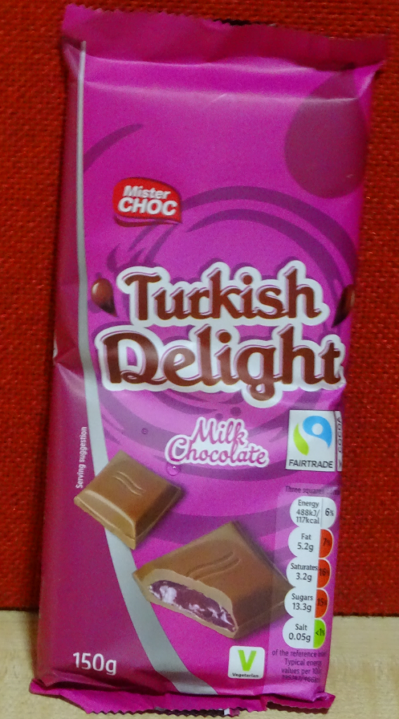 Mister Choc Turkish Delight Milk Chocolate