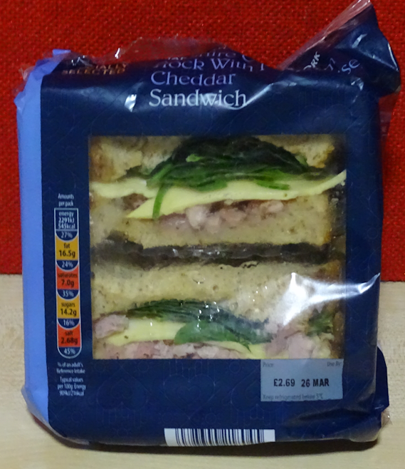 Ayrshire Cured Ham Hock With Farmhouse Cheddar Sandwich