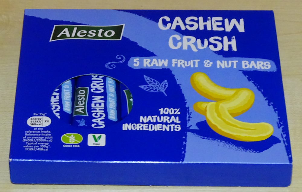 Alesto Cashew Crush Bars 