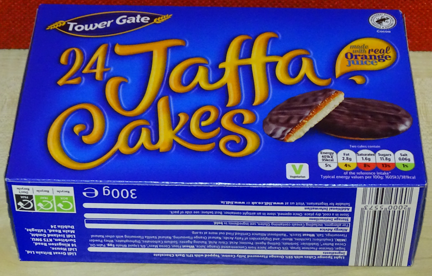 Jaffa Cakes by Tower Gate