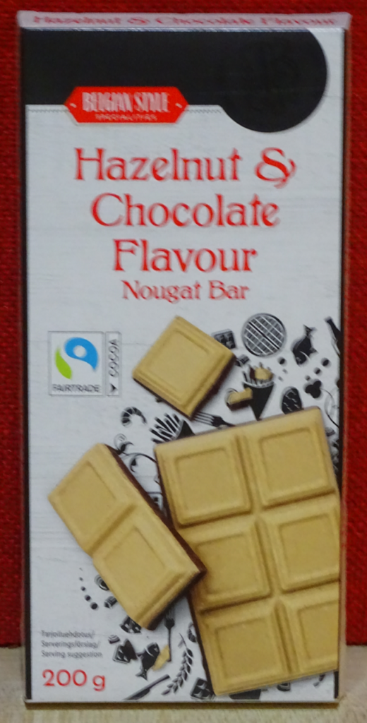 Belgian Style Hazelnut and Chocolate Flavour bar