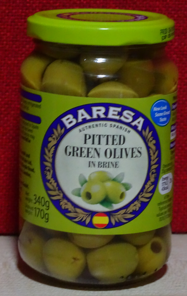 Baresa Green Pitted Olives