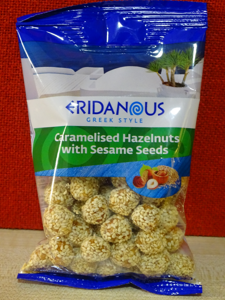 Lidl's Eridanous Caramelised Hazelnuts with Sesame Seeds