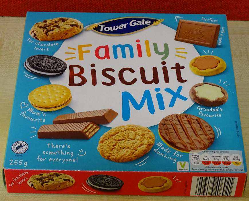 Lidl's Tower Gate Family Biscuits