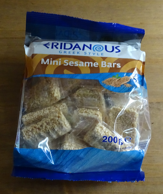 Eridanous Mini Sesame Bars