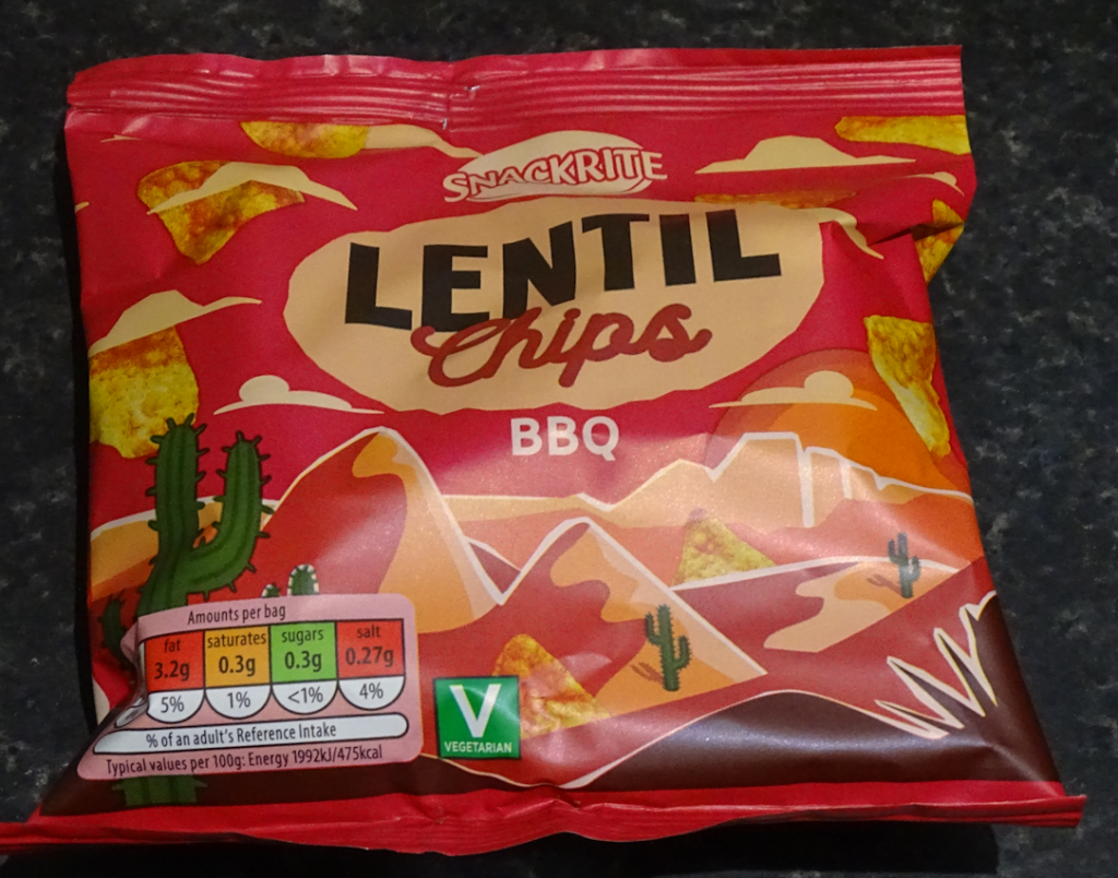 Aldi Snackrite Lentil Chips